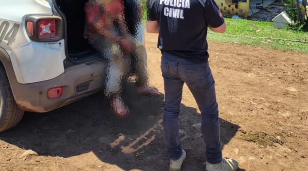 Forças de segurança cumprem mandado de prisão em Santa Terezinha do Progresso