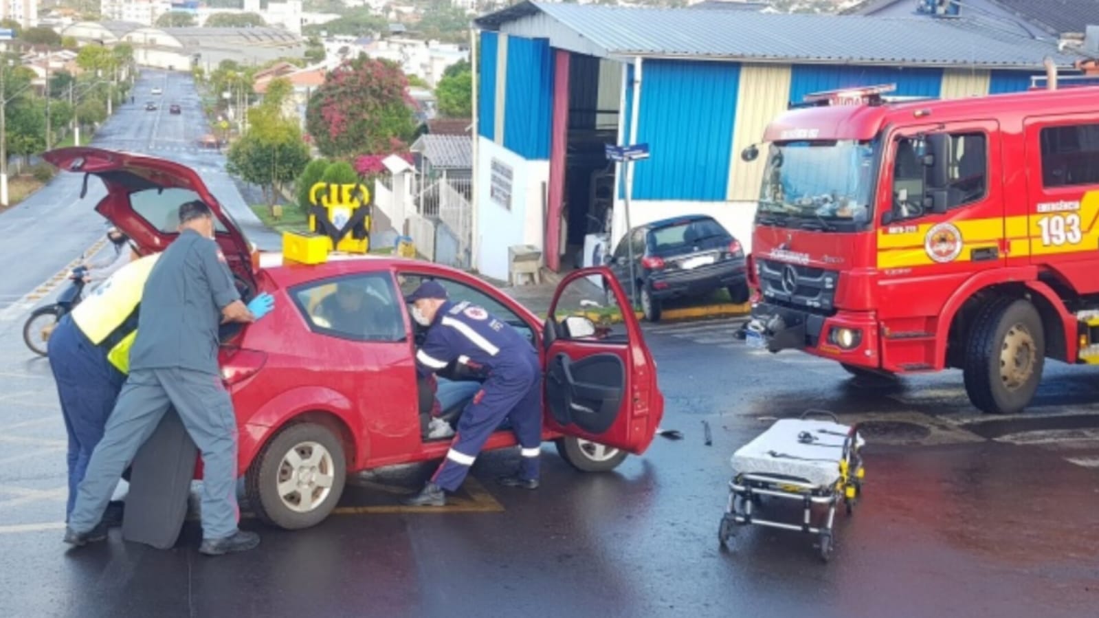 Acidente de Trânsito é registrado em Maravilha e deixa feridos
