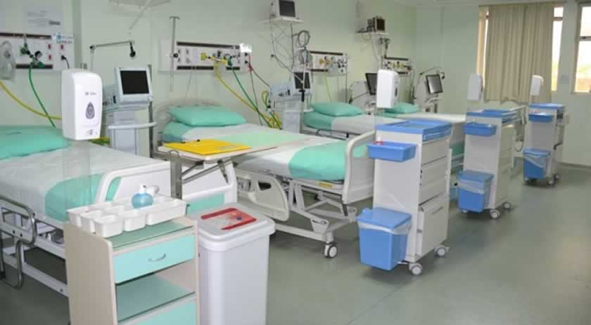 Enfermaria Covid zerada no hospital de Xanxerê