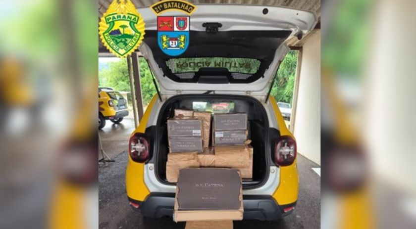 Vinhos descaminhados são apreendidos em transportadora