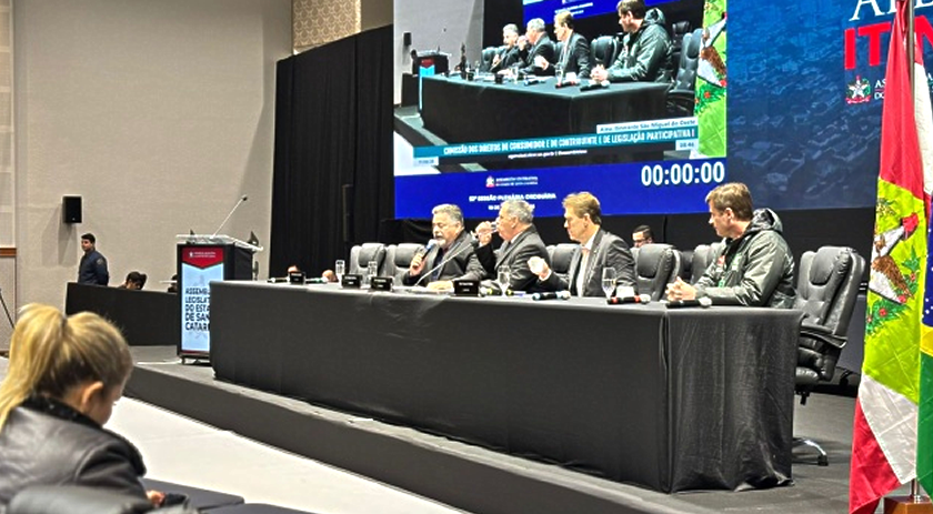 Alesc Itinerante encerra atividades em São Miguel do Oeste com debates sobre saúde agropecuária, turismo e finanças