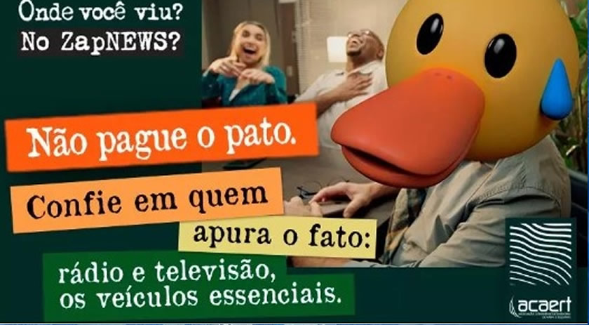 ACAERT lança nova fase da campanha contra Fake News