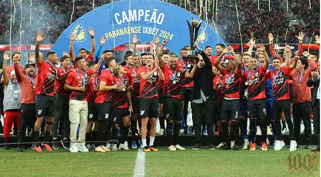 Athletico vence o Maringá novamente e é bicampeão paranaense