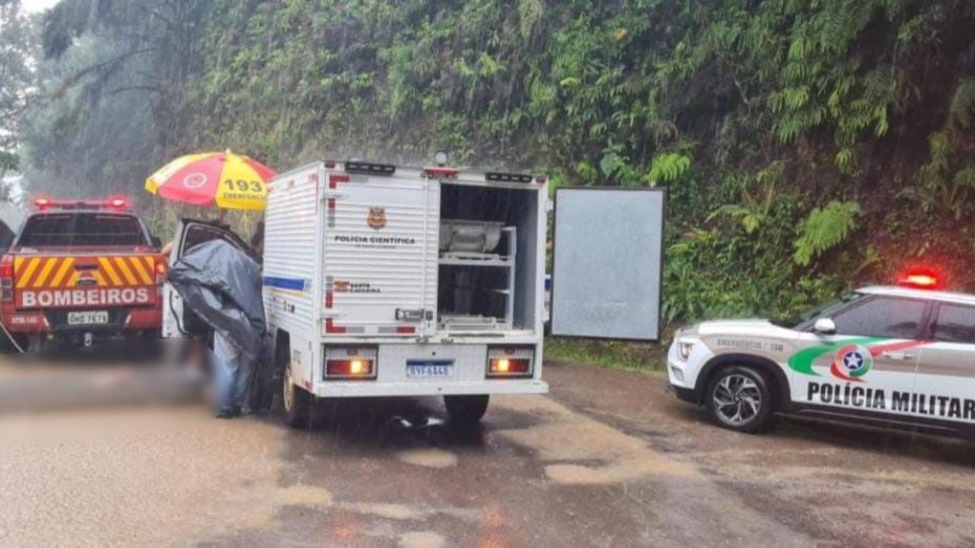 Corpo de homem é encontrado amarrado e com diversos cortes em rio de SC