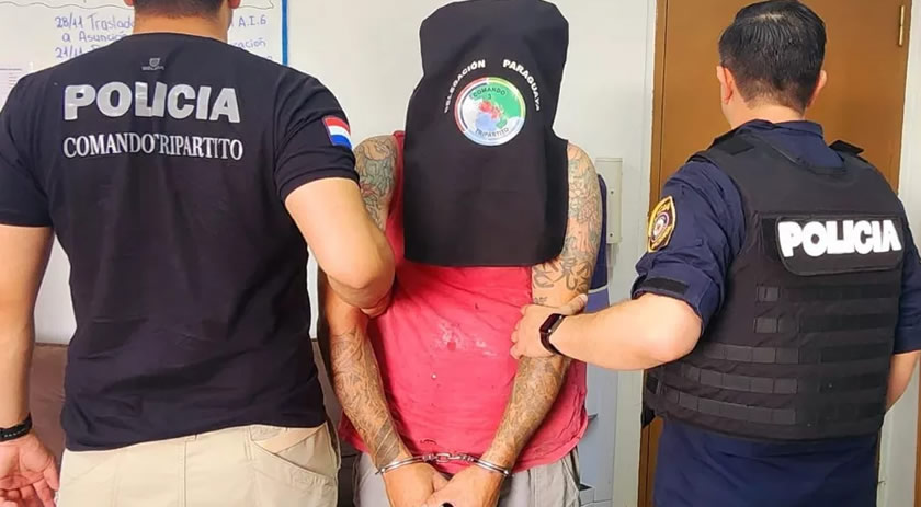 Brasileiro procurado pela Justiça por abuso infantil e rebelião é preso no Paraguai