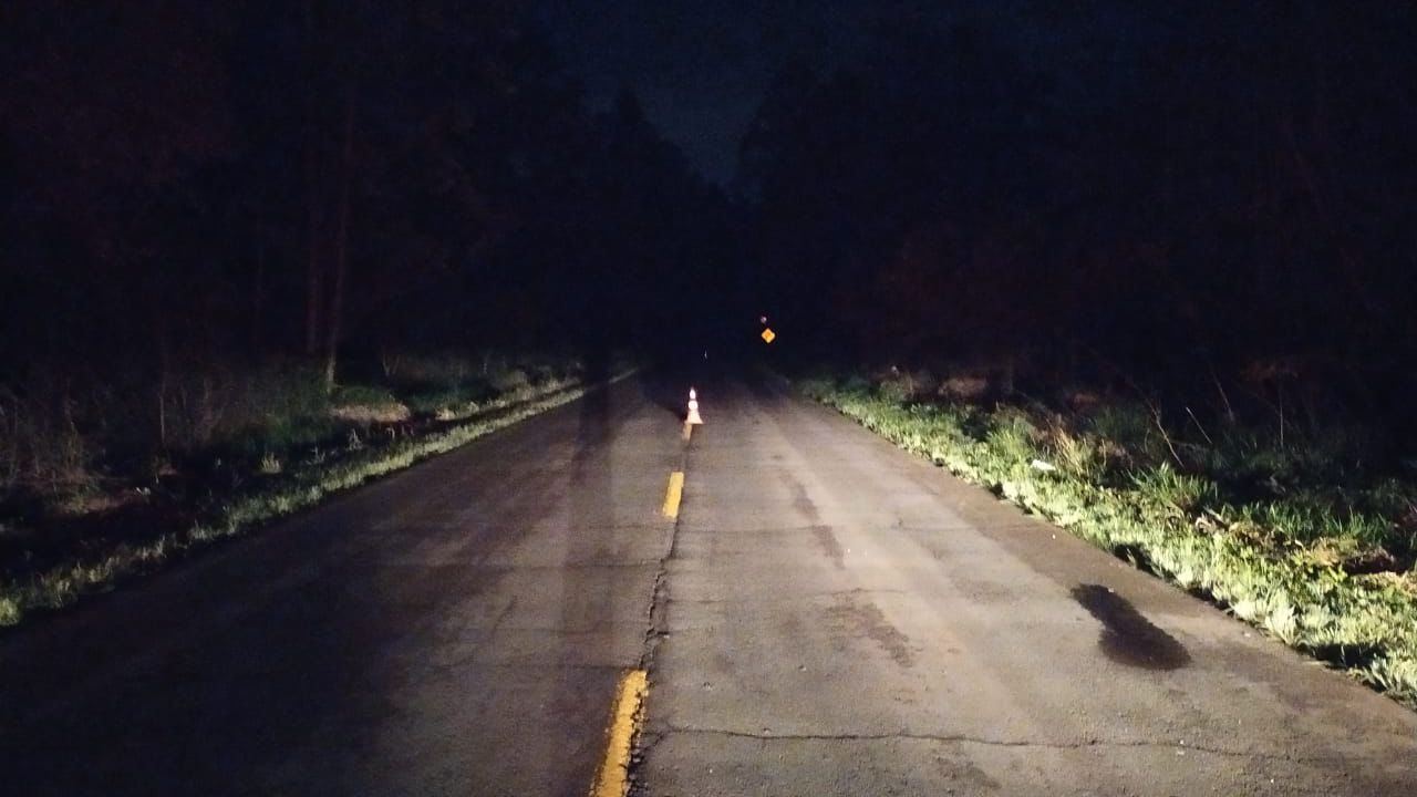 Homem morre atropelado por camionete na SC 496