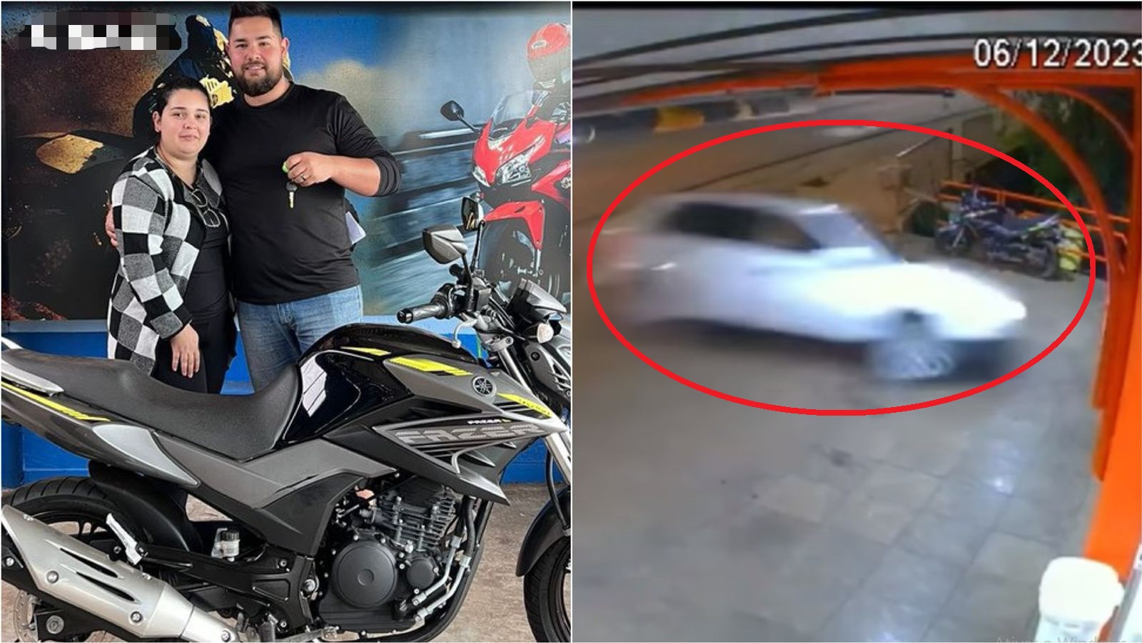 Motoboy que teve motocicleta destruída em acidente faz vaquinha para auxiliar no prejuízo