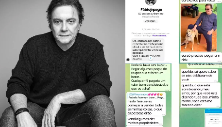 Fã perde R$2,5mil após interações com falso Fábio Jr.