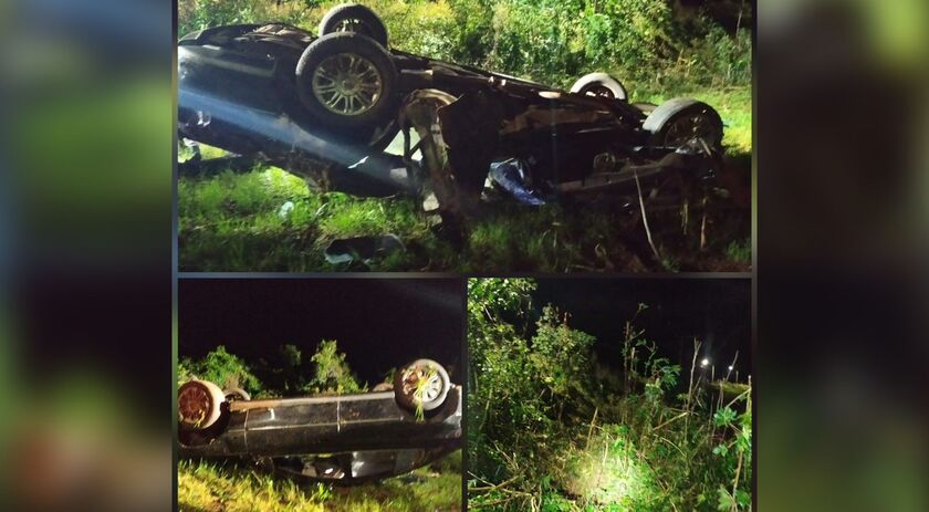 Homem morre após acidente durante a madrugada na SC 163