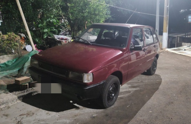 Polícia Militar recupera veículo furtado