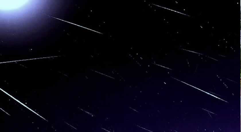 Chuva de meteoros poderá ser vista na noite de terça-feira