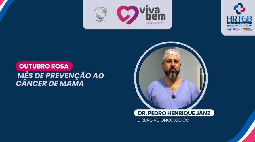 Outubro Rosa: mês de prevenção ao câncer de mama