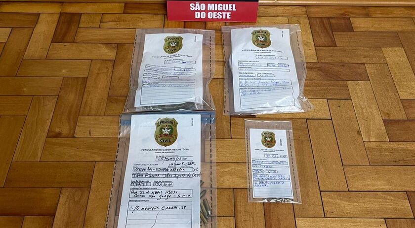 Polícia prende dois suspeitos durante operação em São Miguel do Oeste