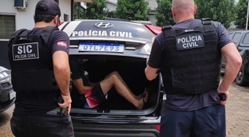 Polícia Civil prende de traficante durante operação