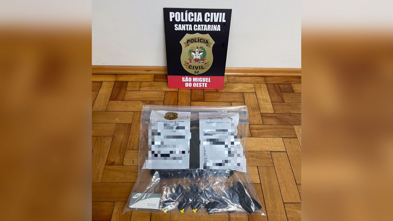 Polícia apreende pistola que pode ter sido utilizada durante discussão