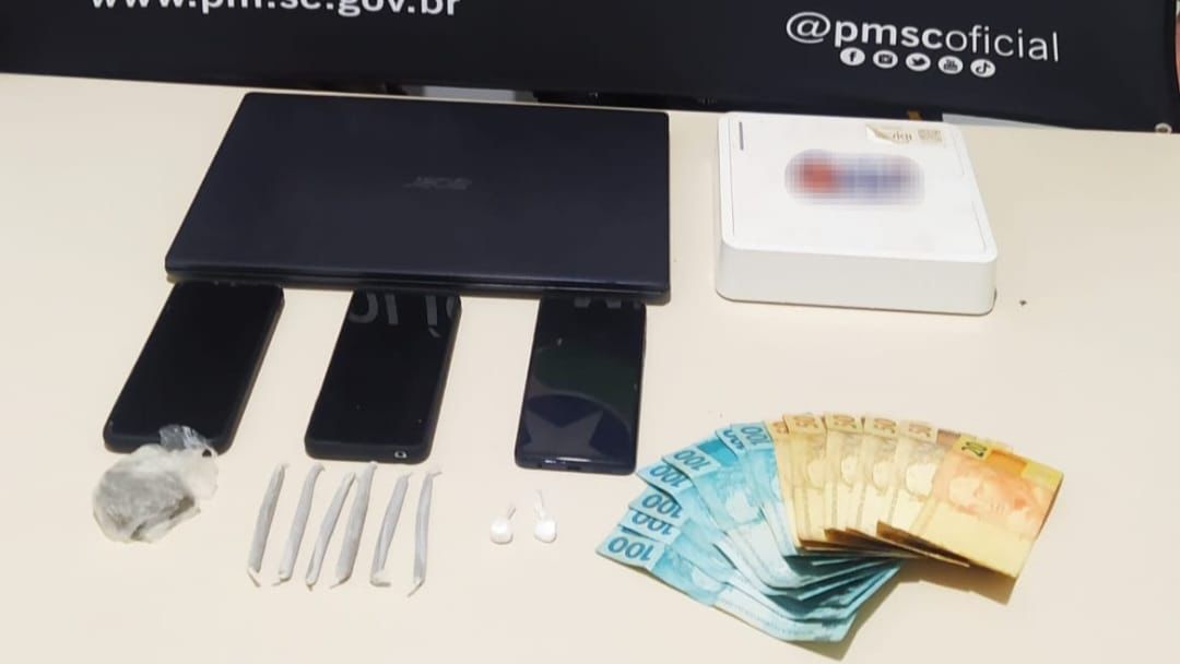 Usuário de drogas entrega boca de fumo e traficante vai preso em São Miguel do Oeste