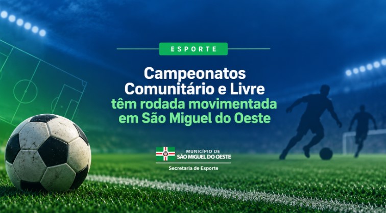 Secretaria de Esportes divulga resultados dos campeonatos disputados no fim de semana