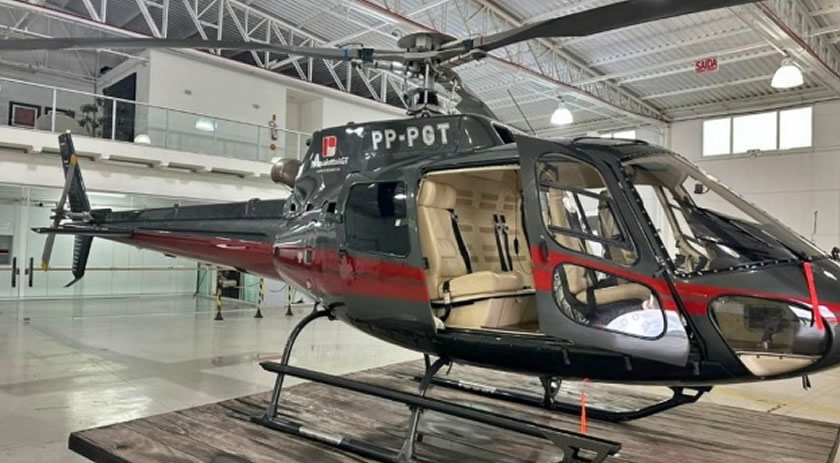 Empresário de Itapema envia helicóptero da construtora para ajudar vítimas da enchente no RS