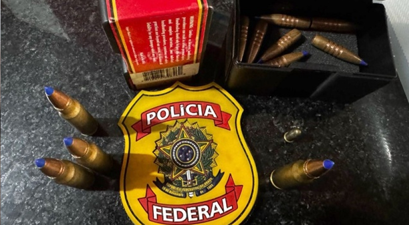 PF deflagra Operação Projétil contra o tráfico internacional de armas