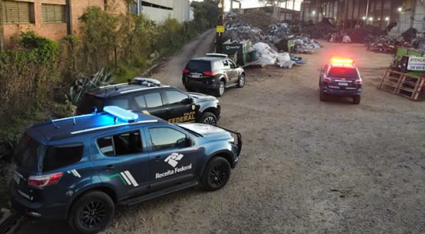 Receita Federal e Polícia Federal combatem esquema bilionário de notas fiscais falsas