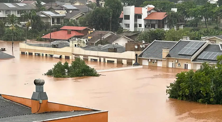 Rio Grande do Sul tem alerta de ‘grande perigo’, com ventos de 100 km/h e mais tempestades