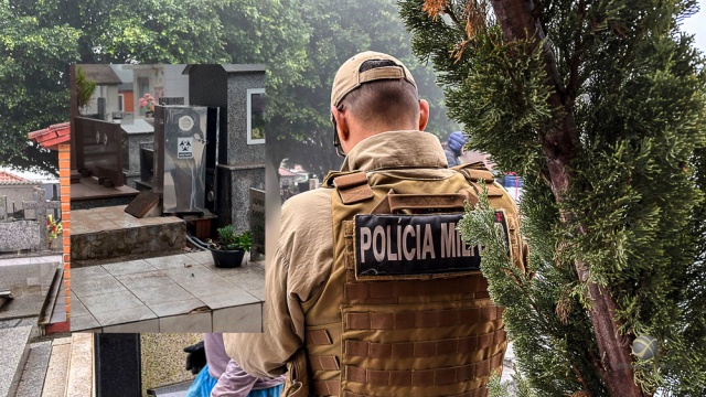 Criminosos invadem cemitério central, furtam fios de energia e danificam dispositivos de purificação de gases