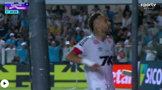 Com brilho de Neymar, Santos vence Sport, deixa Z-4 e sobe duas posições