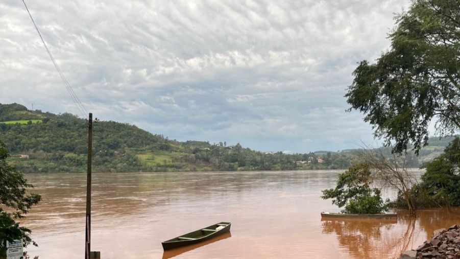 Corpo de Bombeiros inicia monitoramento do Rio Uruguai