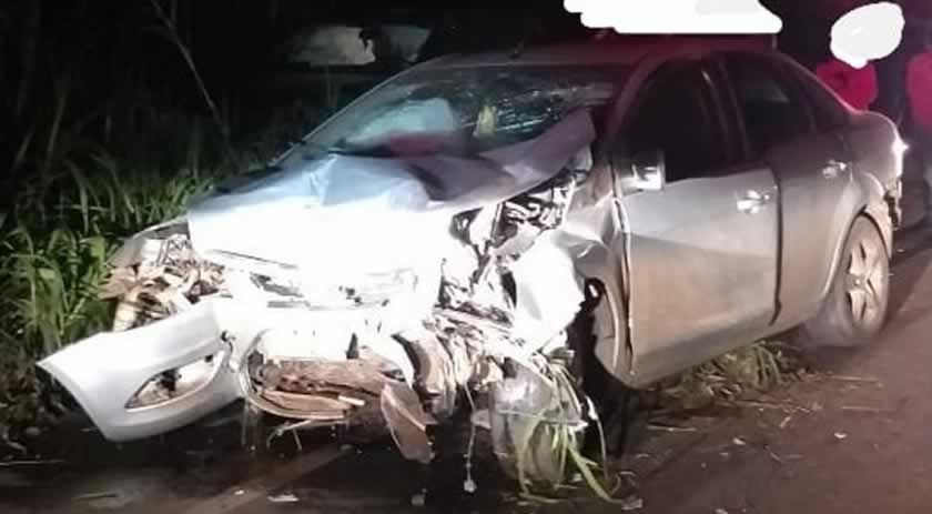 Colisão entre três carros deixa homem ferido em São João do Oeste