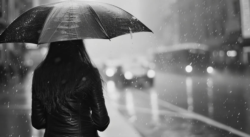 Prepare o guarda-chuva: além do frio, fim de semana em SC promete muita chuva