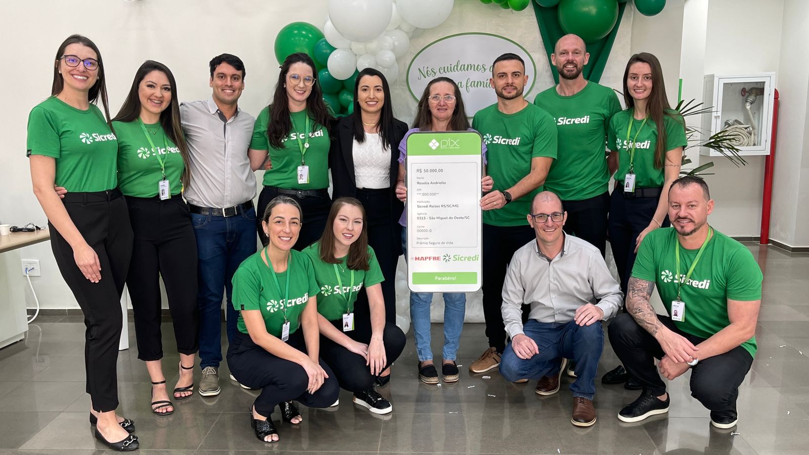Associada do Sicredi é contemplada com prêmio de R$ 50 mil