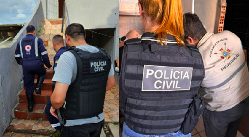 Dona e funcionários de clínica geriátrica são presos em flagrante por tortura de pacientes no RS