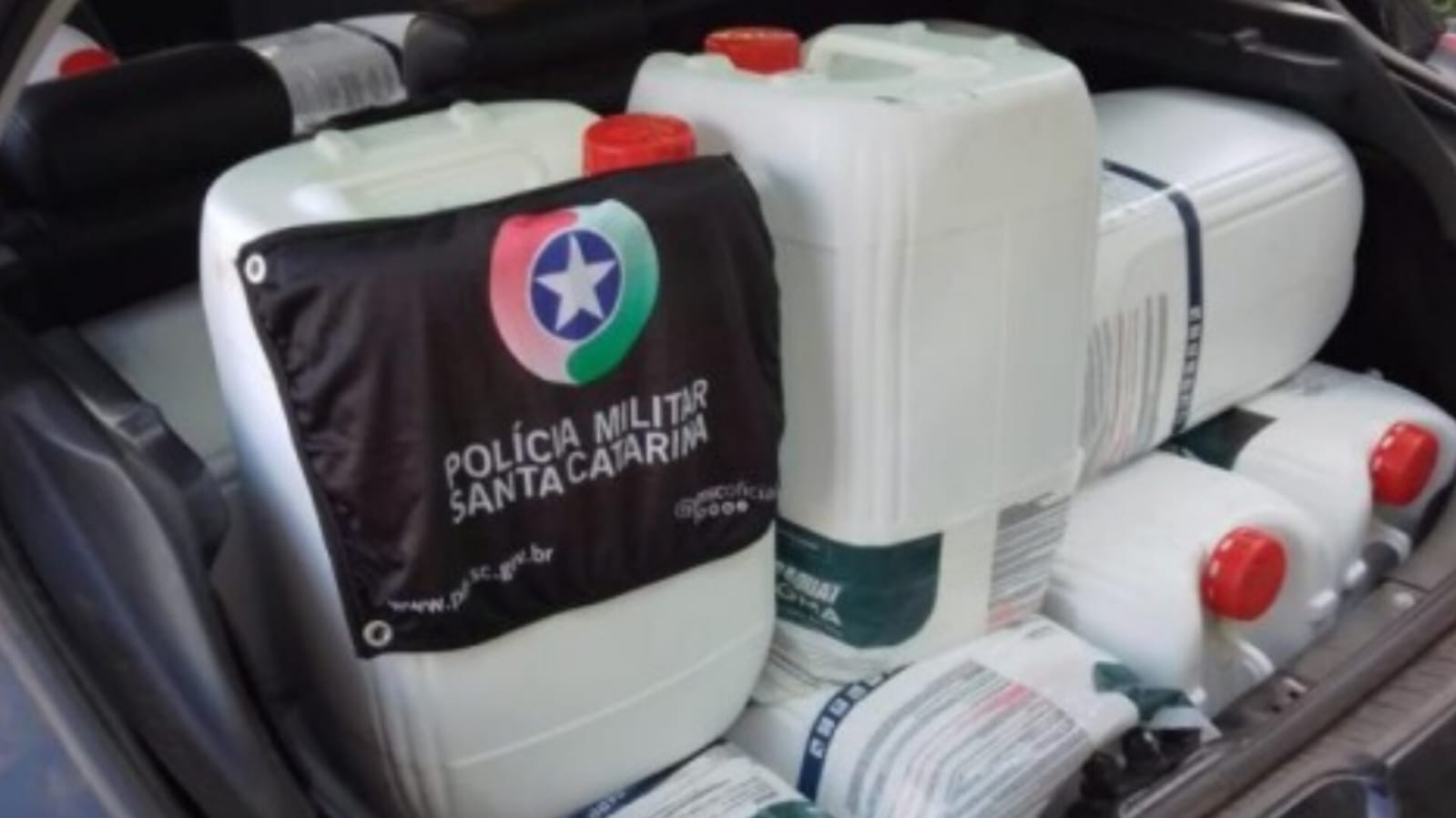 PMRv apreende grande carga de agrotóxicos em SC