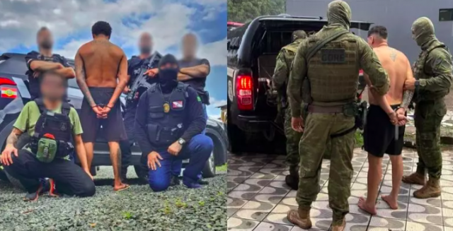 Confronto policial deixa um morto e 13 presos em operação realizada em SC e outros 4 estados
