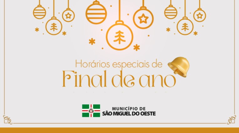 Prefeitura define funcionamento das repartições no período de final de ano