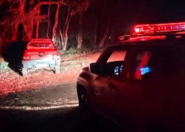 Carro roubado é localizado pela Polícia Militar; caso está em investigação