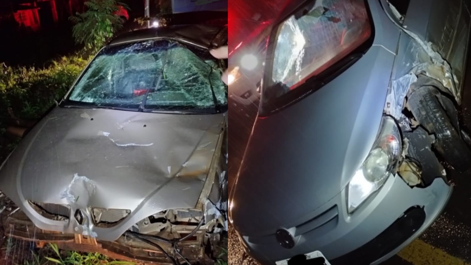 Acidente com condutor não habilitado e embriagado causa uma morte no Oeste