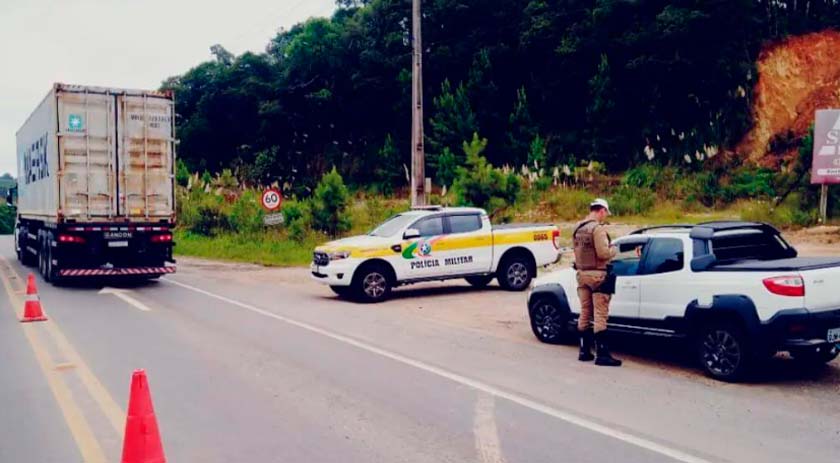 Polícia Militar Rodoviária inicia Operação Alegria nas rodovias de SC nesta sexta-feira