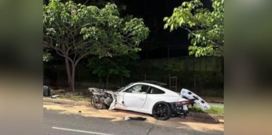 Acidente com Porsche 911 a 250 km/h deixa um morto e um ferido