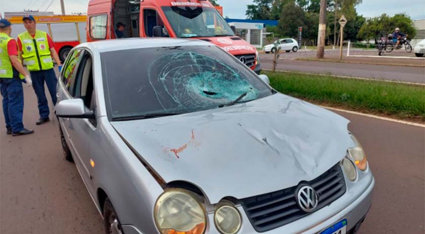 Mulher morre atropelada na Willy Barth