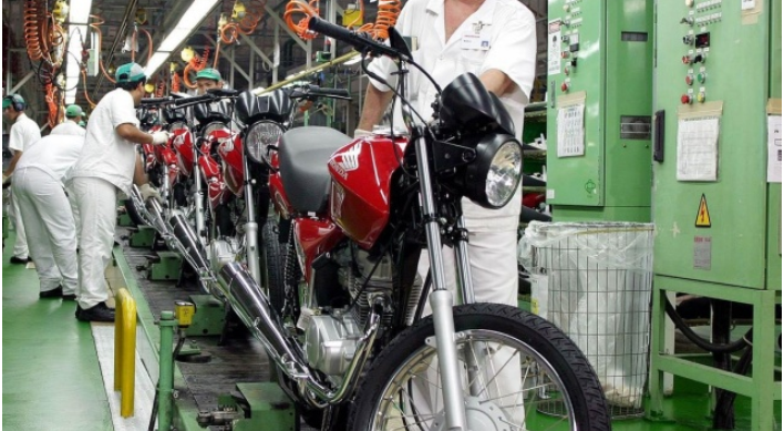 Produção de motos no Brasil registra o melhor semestre em oito anos