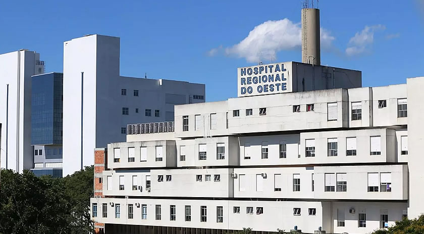 Hospital Regional do Oeste emite alerta de superlotação