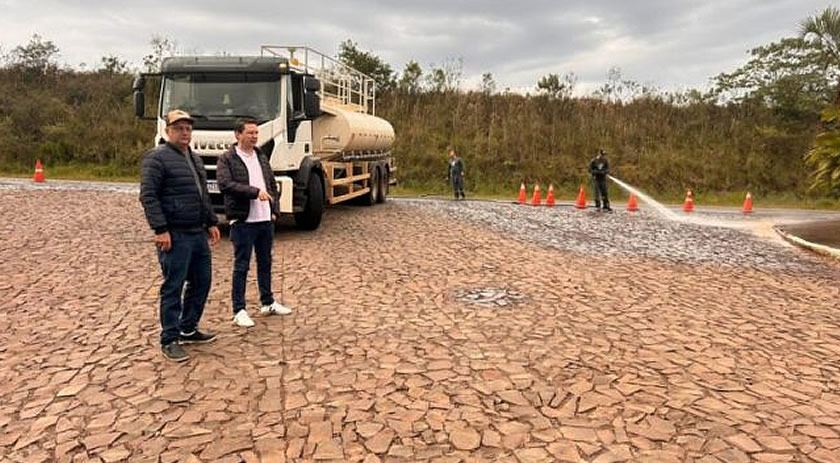 Conder inicia limpeza de trechos que receberão asfaltamento