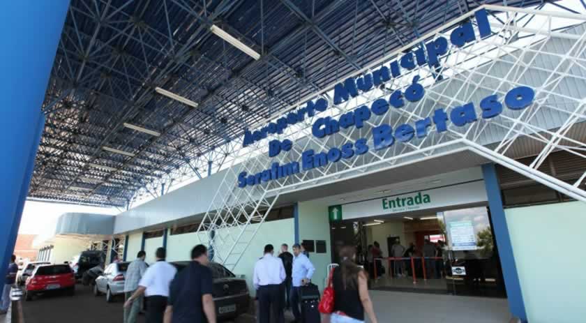 Aeroporto de Chapecó terá ampliação de voos a partir de 26 de março