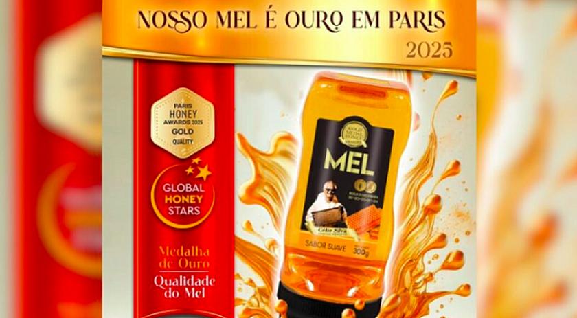 O melhor mel do mundo, eleito em Paris, é produzido em SC
