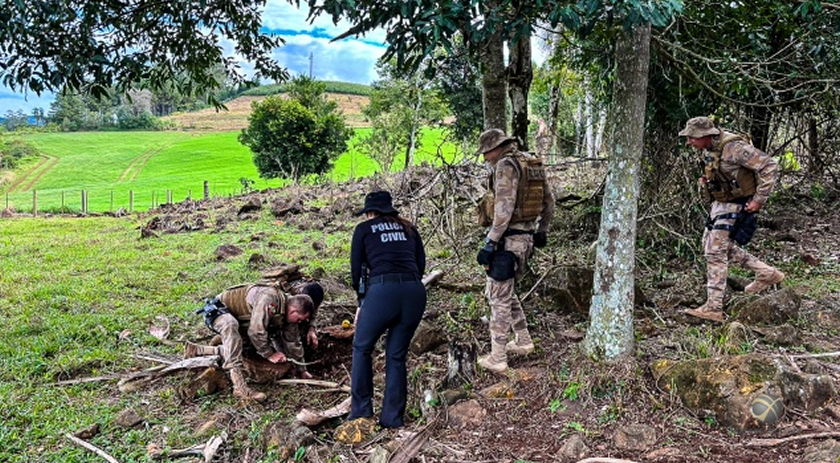 Droga apreendida em chácara é avaliada em mais de R$ 500 mil; suspeito baleado responderá por múltiplos crimes