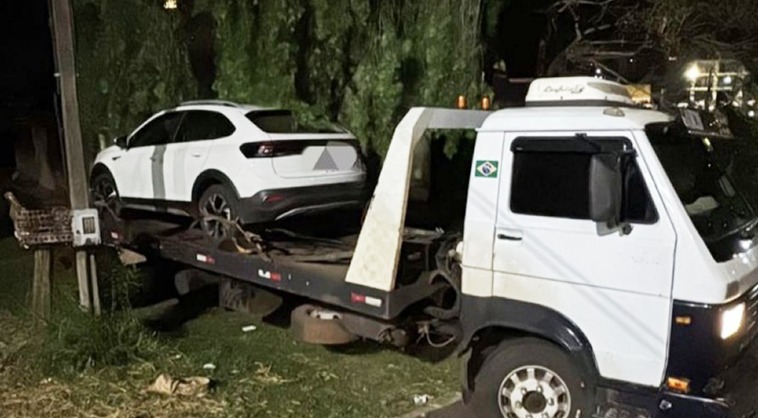 Veículo furtado em São Paulo é recuperado na fronteira com a Argentina