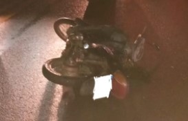 Homem fica gravemente ferido em acidente com motocicleta na BR-282