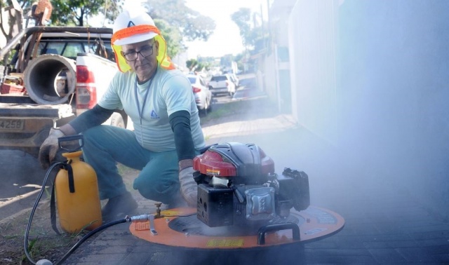 Casan fará testes de fumaça em redes de drenagem e esgoto