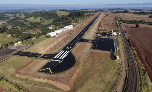 Aeroporto de São Miguel do Oeste será reinaugurado oficialmente nesta quinta-feira com presença do governador Jorginho Mello